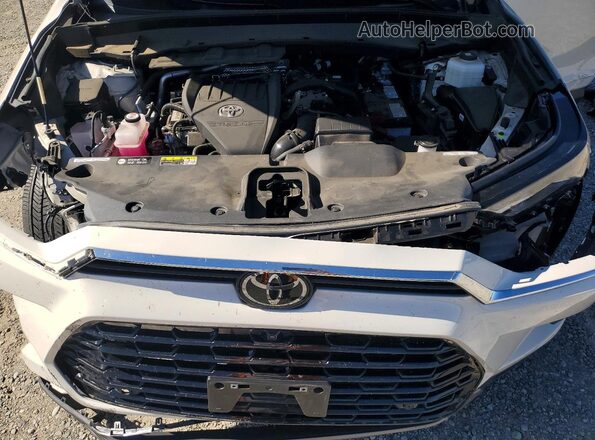 5TDAAAB57RS010325 2024 TOYOTA GRAND White ძრავის განყოფილების ხედი