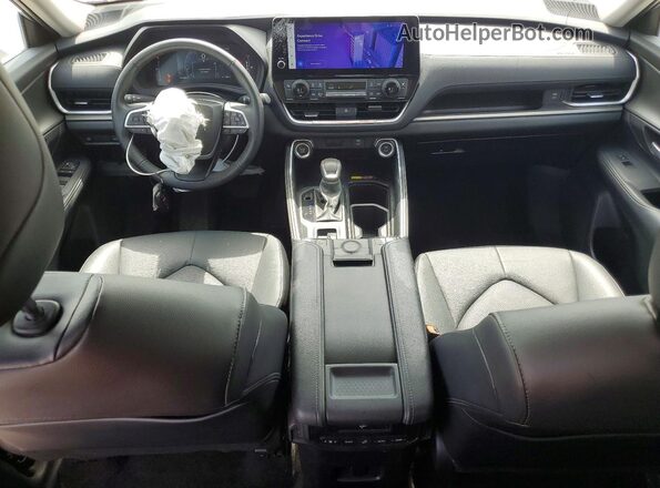 5TDAAAB57SS083409 2025 TOYOTA GRAND Silver Dashboard view