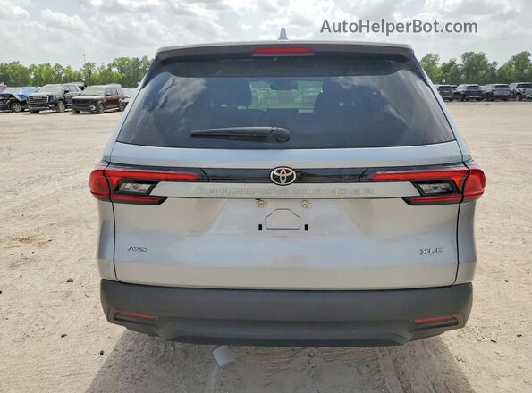 5TDAAAB57SS083409 2025 TOYOTA GRAND Silver Rear view