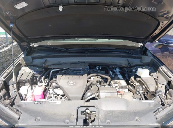 5TDAAAB58RS019535 2024 TOYOTA GRAND HIGHLANDER Blue Engine compartment view