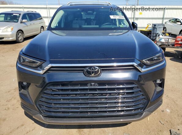 5TDAAAB58SS103862 2025 TOYOTA GRAND Black Front view