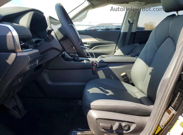 5TDAAAB58SS103862 2025 TOYOTA GRAND Black Front interior view