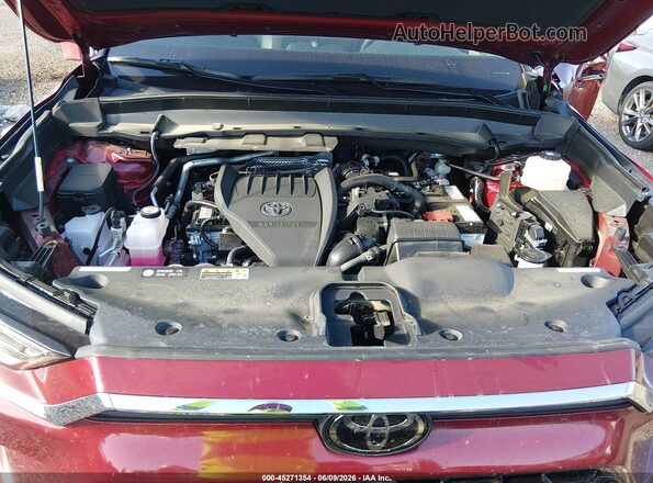 5TDAAAB58TS105015 2026 TOYOTA GRAND HIGHLANDER Red უკანა ხედი