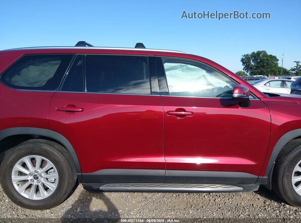 5TDAAAB58TS105015 2026 TOYOTA GRAND HIGHLANDER Red სალონის 360-გრადუსიანი ხედი
