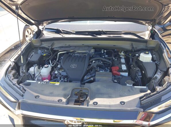 5TDAAAB59RS013971 2024 TOYOTA GRAND HIGHLANDER Черный Вид сзади