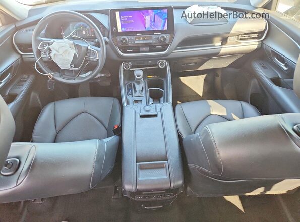 5TDAAAB59RS024551 2024 TOYOTA GRAND Черный Вид панели приборов
