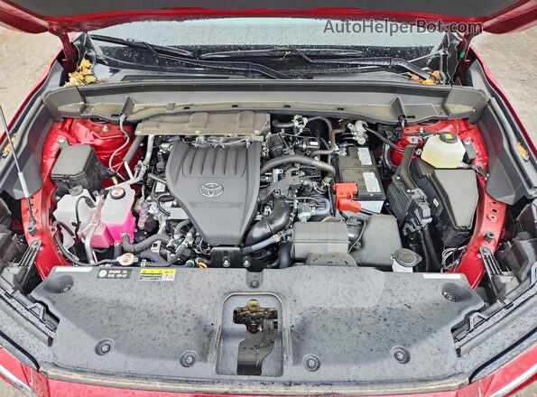 5TDAAAB5XTS120969 2026 TOYOTA GRAND Red ძრავის განყოფილების ხედი