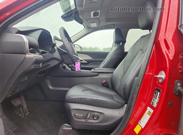 5TDAAAB5XTS120969 2026 TOYOTA GRAND Red წინა სალონის ხედი