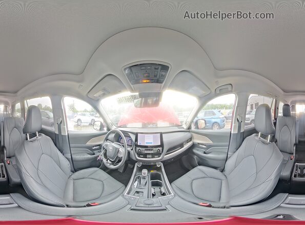 5TDAAAB5XTS120969 2026 TOYOTA GRAND Red სალონის 360-გრადუსიანი ხედი