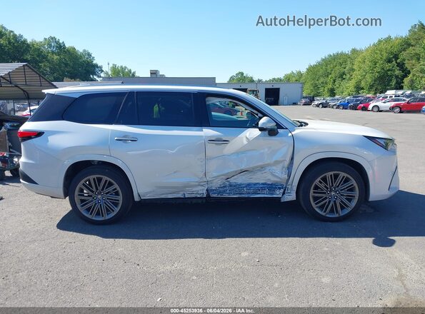 5TDAAAB61TS079088 2026 LEXUS TX 350 White Սալոնի հետևի տեսք