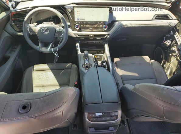 5TDAAAB62TS059447 2026 LEXUS TX Black Առջևի վահանակի տեսք