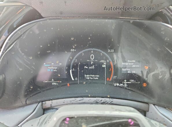 5TDAAAB63TS056461 2026 LEXUS TX Black Instrument cluster view