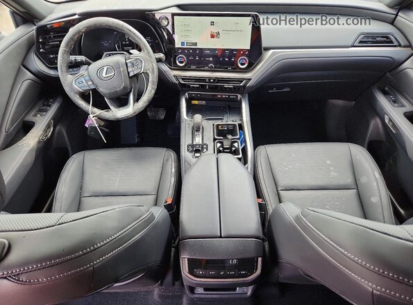 5TDAAAB63TS056461 2026 LEXUS TX Black Dashboard view