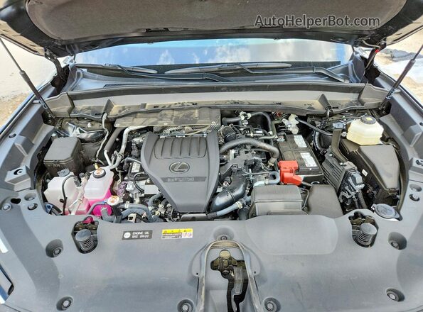 5TDAAAB63TS056461 2026 LEXUS TX Black Engine compartment view