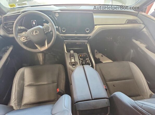 5TDAAAB65RS017444 2024 LEXUS TX Black Vista del salpicadero