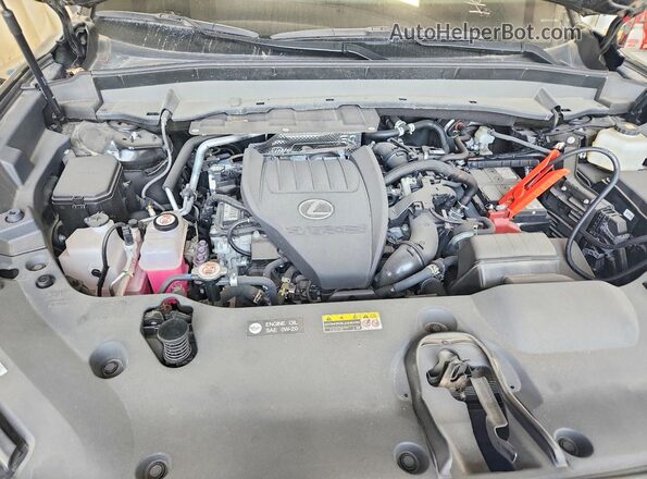 5TDAAAB65RS017444 2024 LEXUS TX Black Vista del compartimento del motor