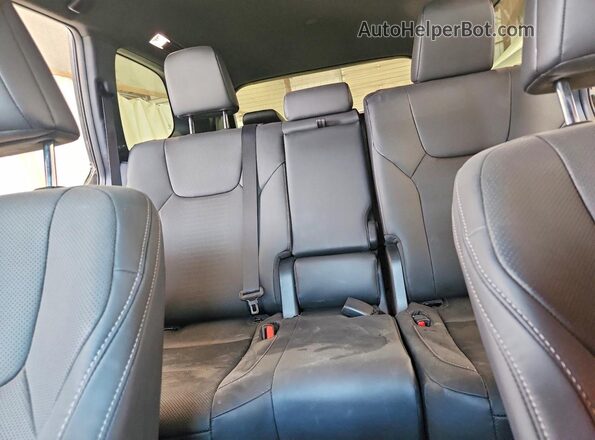 5TDAAAB65RS017444 2024 LEXUS TX Black Vista de los asientos traseros