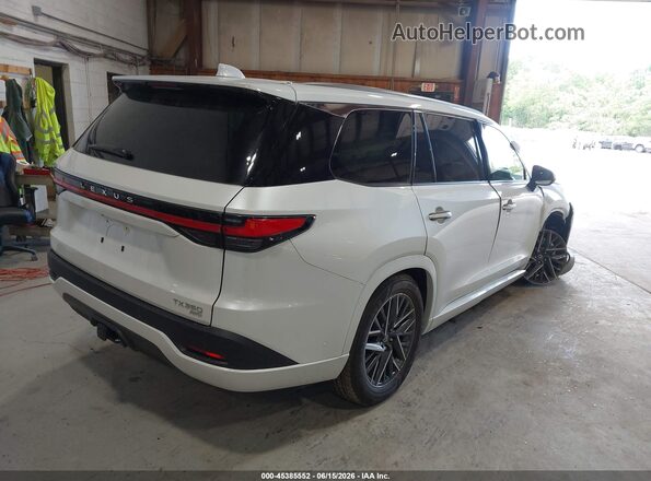 5TDAAAB65TS067770 2026 LEXUS TX 350 White Trasero derecho