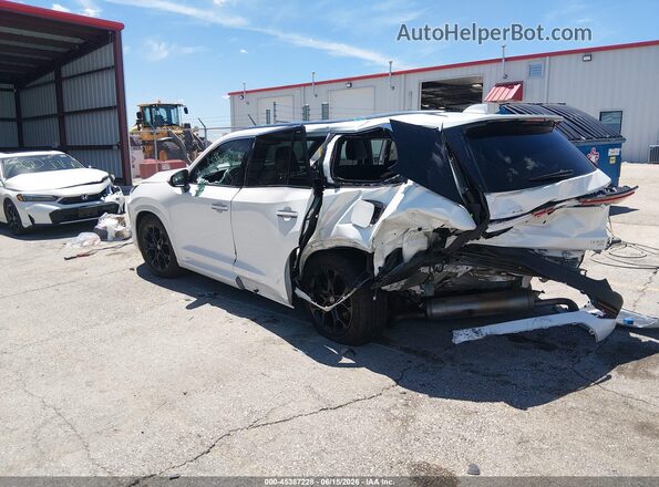5TDAAAB67SS022375 2025 LEXUS TX 350 White უკანა მარცხენა