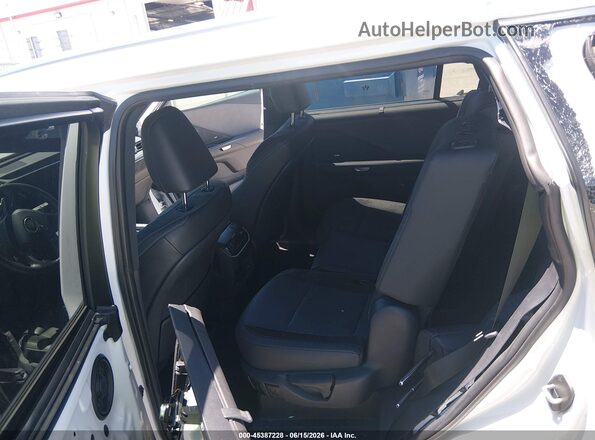5TDAAAB67SS022375 2025 LEXUS TX 350 White VIN კოდის სტიკერის ხედი