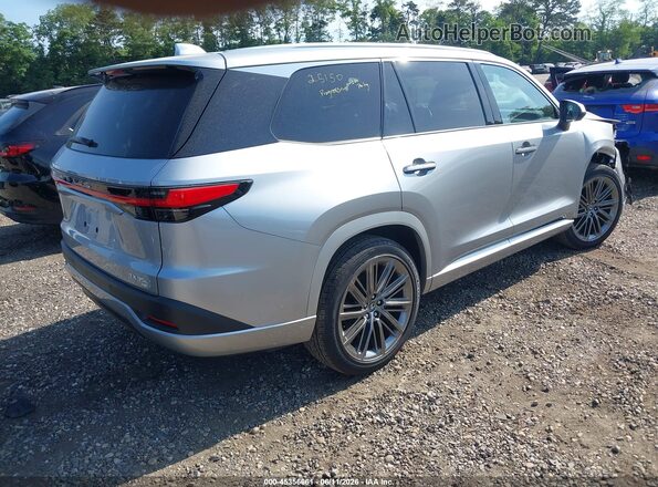 5TDAAAB67SS036549 2025 LEXUS TX 350 Silver Trasero derecho