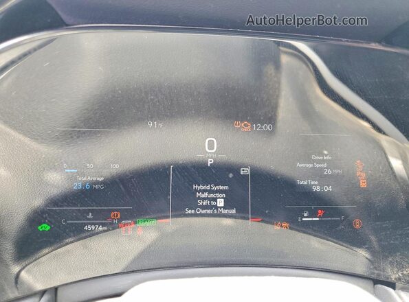 5TDABAB61RS000203 2024 LEXUS TX Gray Սարքավորումների վահանակի տեսք
