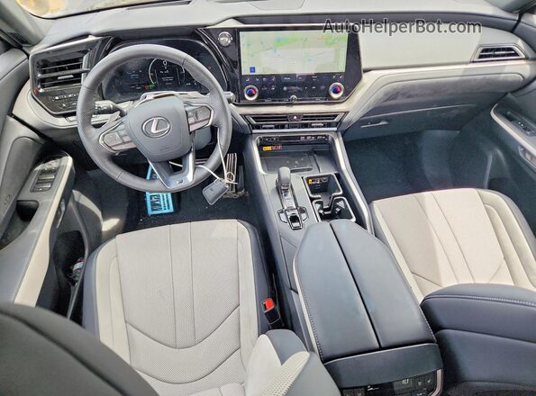 5TDABAB64TS016418 2026 LEXUS TX Blue Առջևի վահանակի տեսք