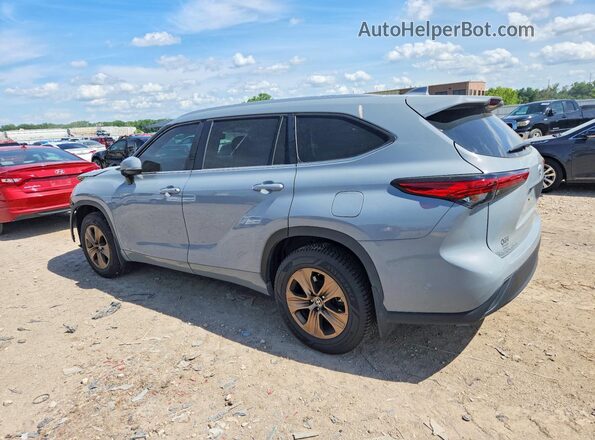 5TDABRCH5PS567249 2023 TOYOTA HIGHLANDER Silver Rear left
