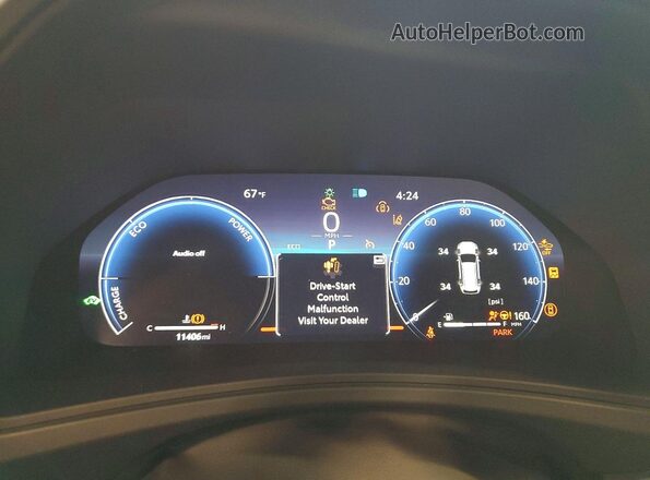 5TDACAB50SS053968 2025 TOYOTA GRAND Gray Սարքավորումների վահանակի տեսք