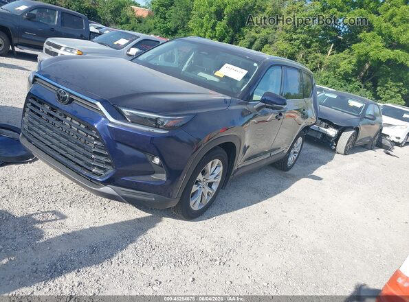 5TDACAB50TS082808 2026 TOYOTA GRAND HIGHLANDER HYBRID Blue წინა მარცხენა ხედი სამი მეოთხედიდან