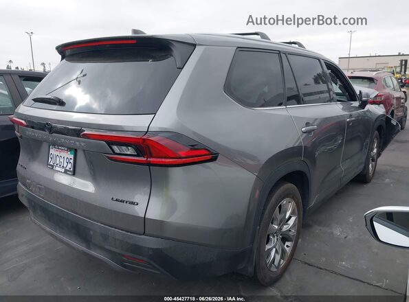 5TDACAB52SS051266 2025 TOYOTA GRAND HIGHLANDER Gray Rear right