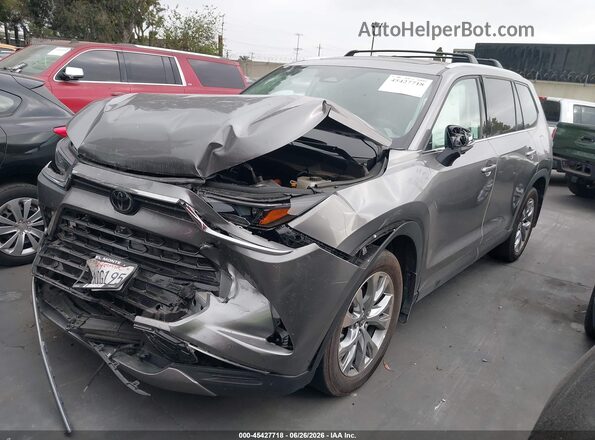 5TDACAB52SS051266 2025 TOYOTA GRAND HIGHLANDER Gray Front left