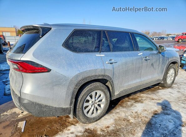 5TDACAB53RS011109 2024 TOYOTA GRAND Silver Задня права чверть