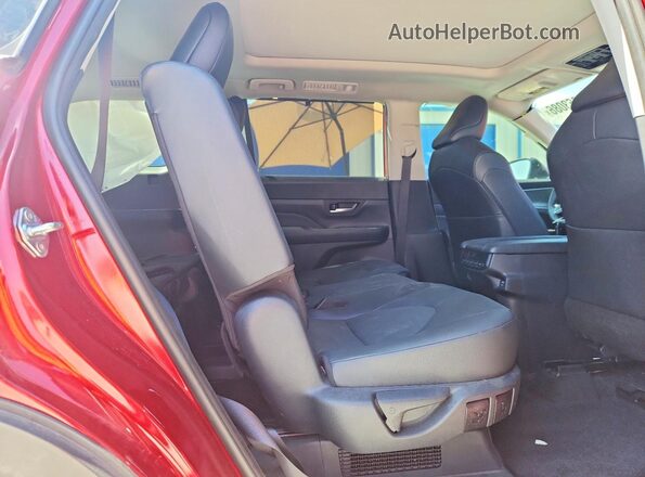 5TDACAB53SS052779 2025 TOYOTA GRAND Red Rear interior view