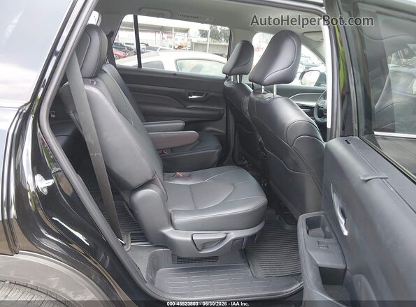 5TDACAB53TS093849 2026 TOYOTA GRAND HIGHLANDER HYBRID Black Vista de la etiqueta del VIN