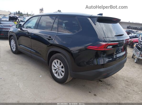 5TDACAB53TS093849 2026 TOYOTA GRAND HIGHLANDER HYBRID Black Trasero izquierdo