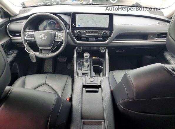 5TDACAB54SS044657 2025 TOYOTA GRAND Gray Առջևի վահանակի տեսք