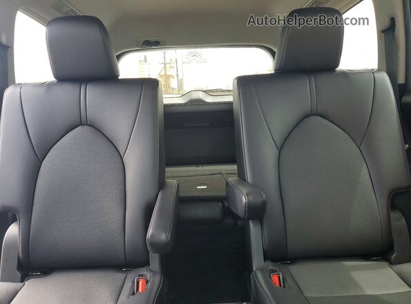 5TDACAB54SS044657 2025 TOYOTA GRAND Gray Հետևի նստատեղերի տեսք