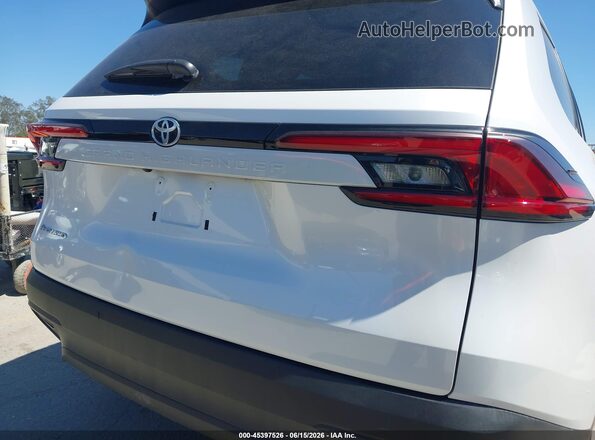 5TDACAB54SS049079 2025 TOYOTA GRAND HIGHLANDER White 