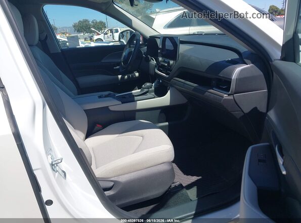 5TDACAB54SS049079 2025 TOYOTA GRAND HIGHLANDER White 