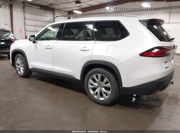 5TDACAB54SS057134 2025 TOYOTA GRAND HIGHLANDER White Trasero izquierdo