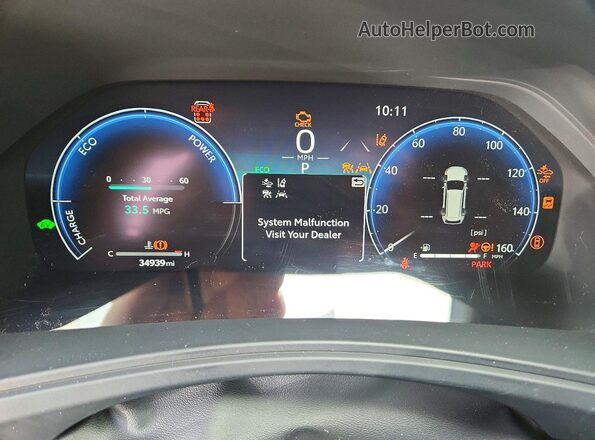 5TDACAB54TS077160 2026 TOYOTA GRAND Black ხელსაწყოთა პანელის ხედი
