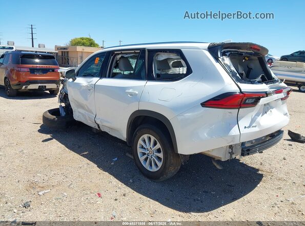 5TDACAB56RS005465 2024 TOYOTA GRAND HIGHLANDER Белый Задняя левая четверть