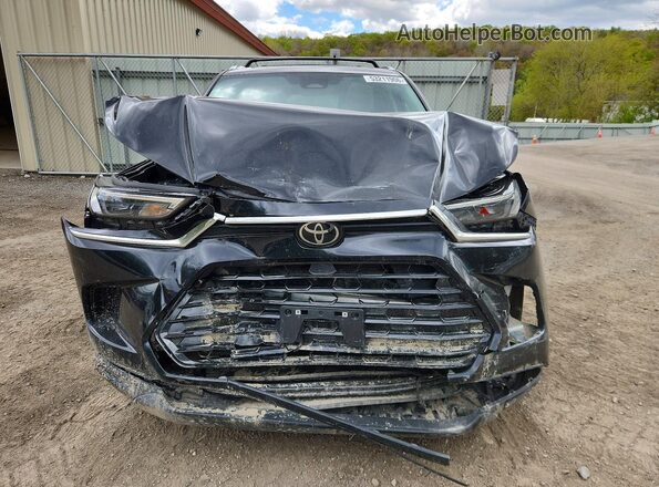 5TDACAB56SS044188 2025 TOYOTA GRAND Black წინა ხედი