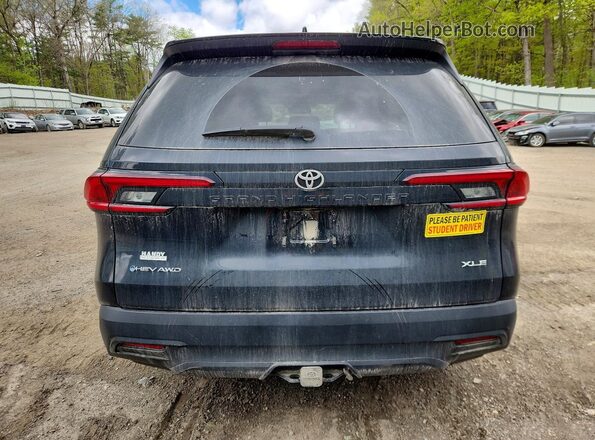5TDACAB56SS044188 2025 TOYOTA GRAND Black უკანა ხედი