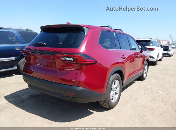 5TDACAB56SS054364 2025 TOYOTA GRAND HIGHLANDER Red Tył prawy