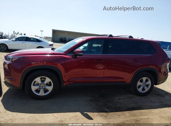 5TDACAB56SS054364 2025 TOYOTA GRAND HIGHLANDER Red Widok wnętrza 360 stopni