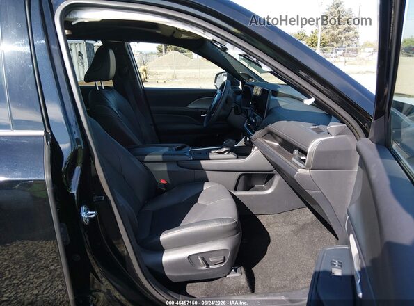 5TDACAB56TS076253 2026 TOYOTA GRAND HIGHLANDER HYBRID Black Widok wnętrza z przodu