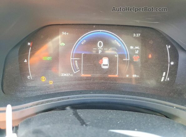 5TDACAB57RS005247 2024 TOYOTA GRAND White Widok zestawu wskaźników