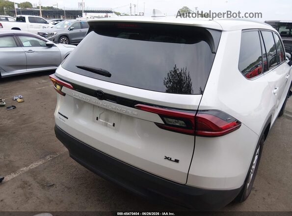 5TDACAB57SS041199 2025 TOYOTA GRAND HIGHLANDER White 